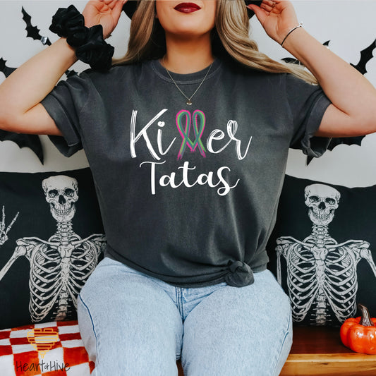 Killer Tits, Boobs, or Tatas Metastatic Breast Cancer // Unisex Tee // 4 COLORS