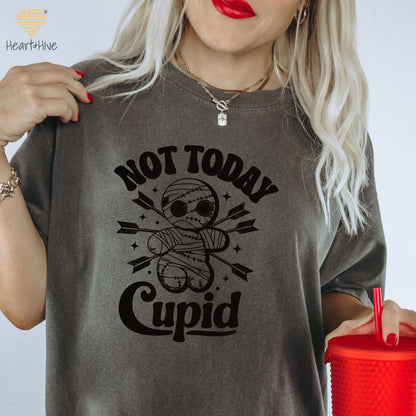 Not Today Cupid Voodoo Doll // Unisex Tee // 3 COLORS