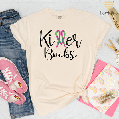 Killer Tits, Boobs, or Tatas Metastatic Breast Cancer // Unisex Tee // 4 COLORS