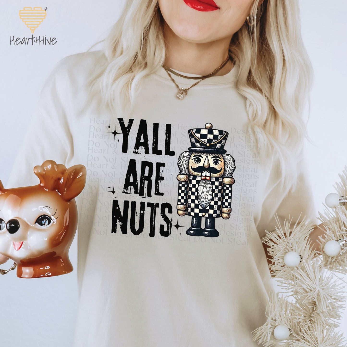 YALL ARE NUTS // Unisex Tee // 3 COLORS