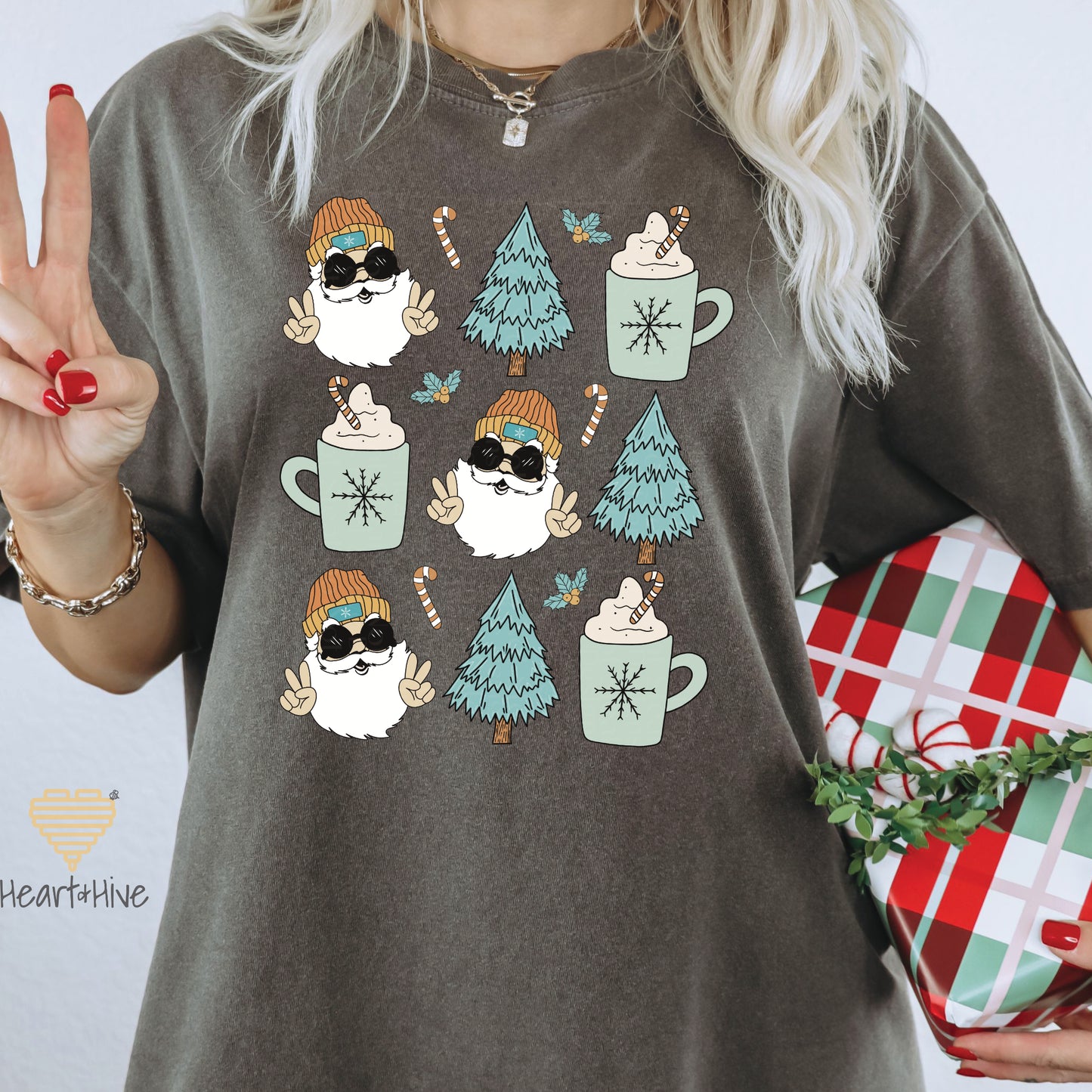 Cute Blue Christmas // Unisex Tee // 4 COLORS