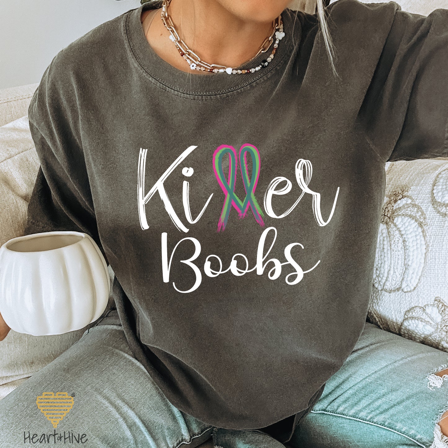 Killer Tits, Boobs, or Tatas Metastatic Breast Cancer // Unisex Tee // 4 COLORS