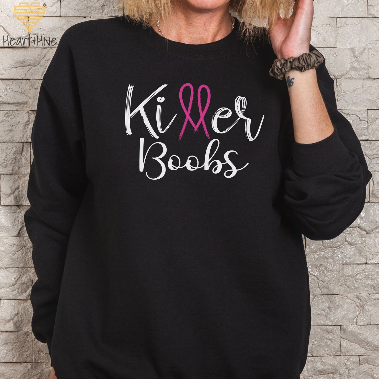 Killer Tits, Boobs or Tatas Breast Cancer // Pullovers // 2 Colors