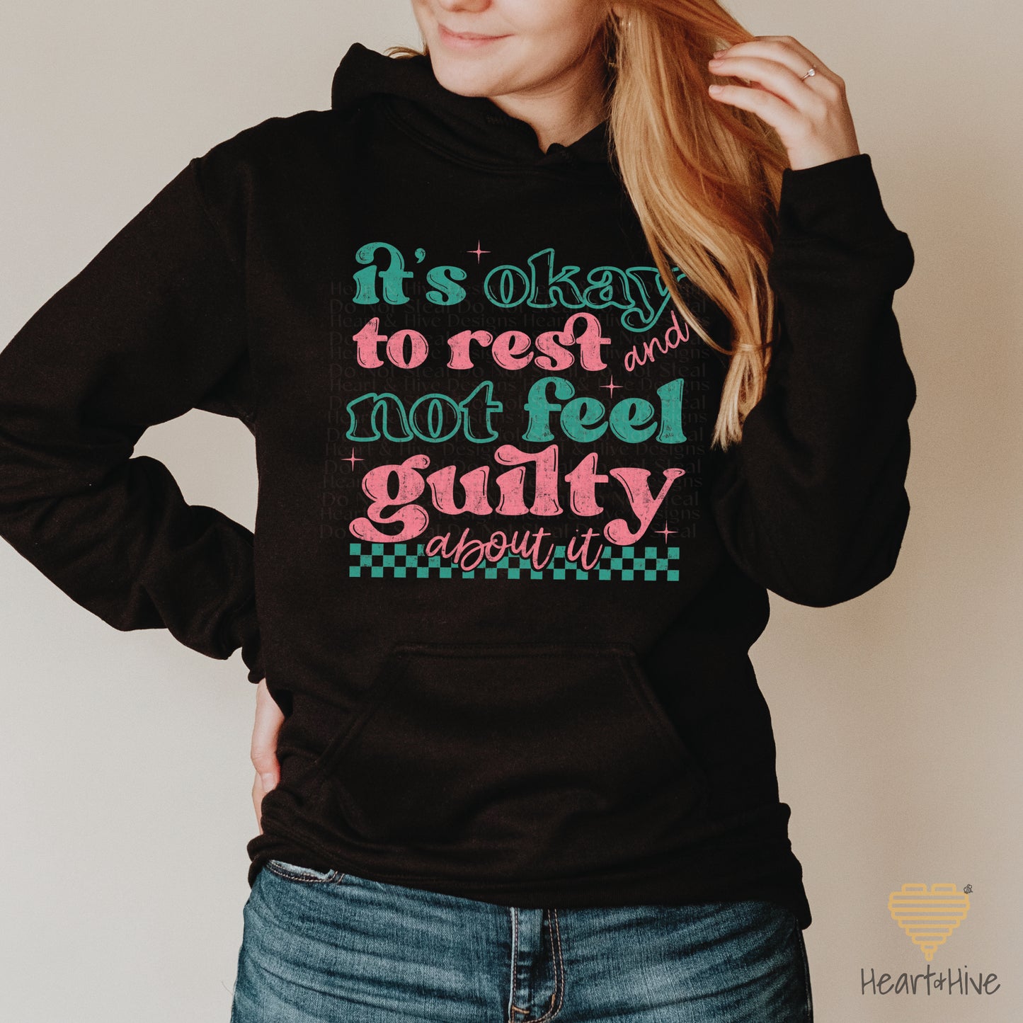 It's Okay to Rest and Not Feel Guilty About It // Pullovers // 2 Colors