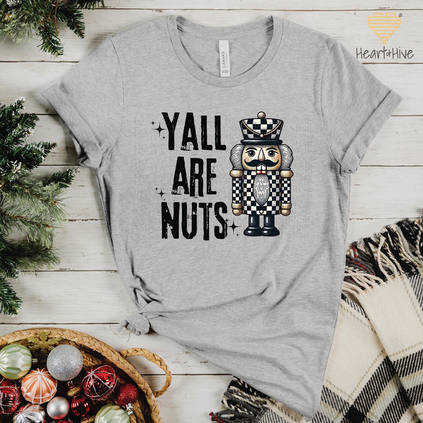 YALL ARE NUTS // Unisex Tee // 3 COLORS