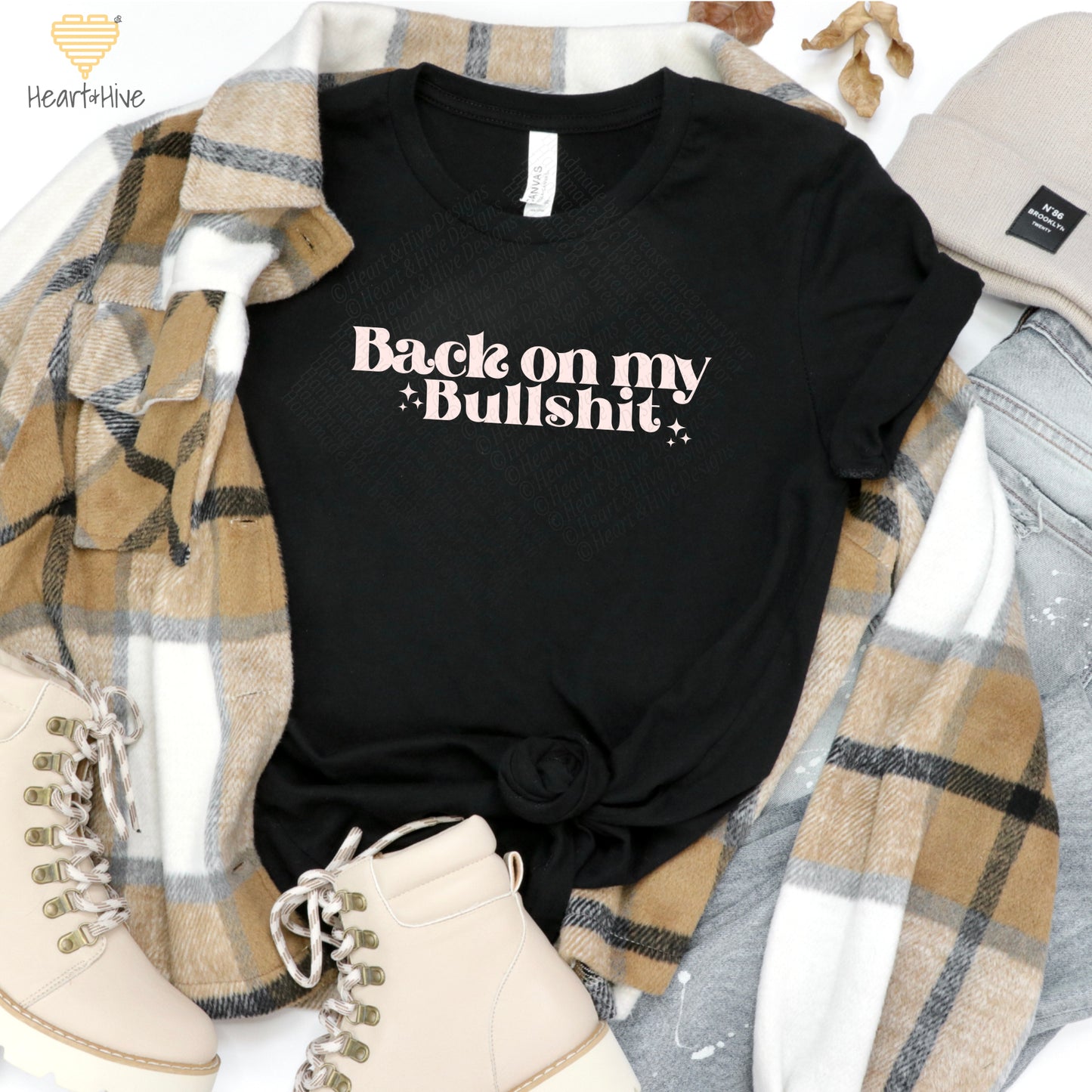 Back on my Bullshit // Unisex Tee // 4 COLORS