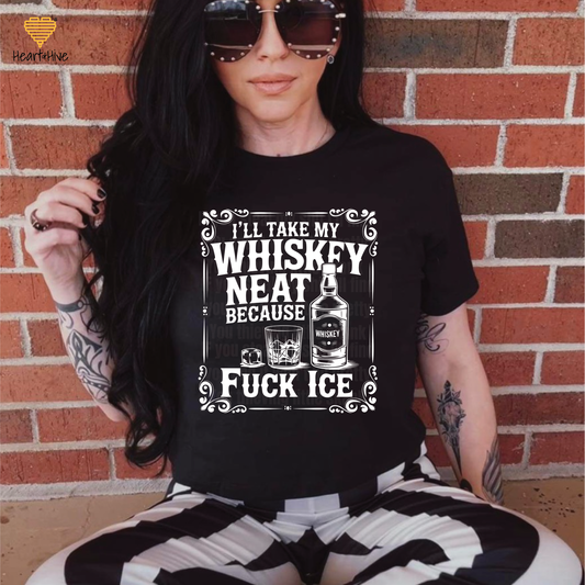 Whiskey Neat Fuck Ice Design // 5 Apparel Choices