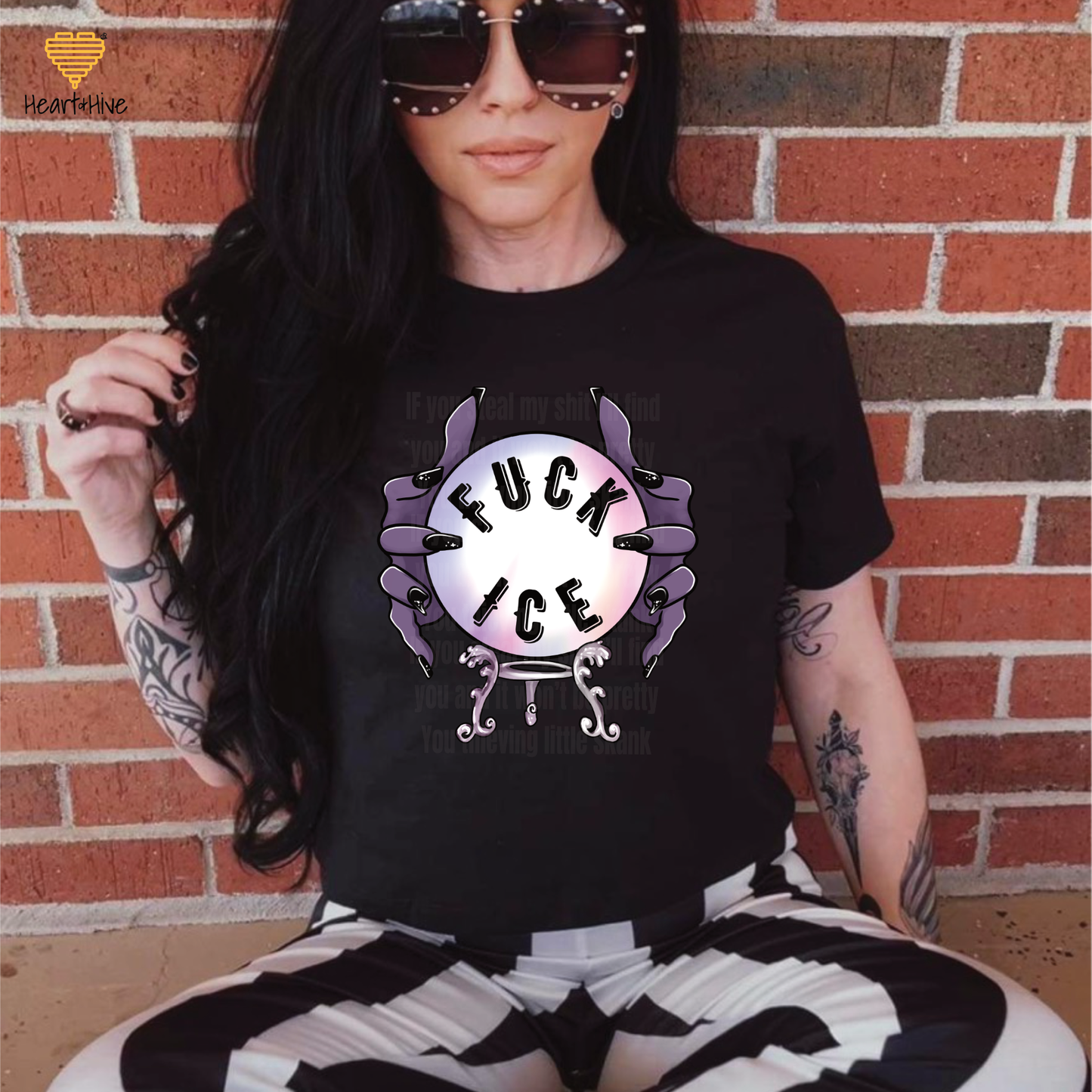 Fuck Ice Design // 5 Apparel Choices // BLACK