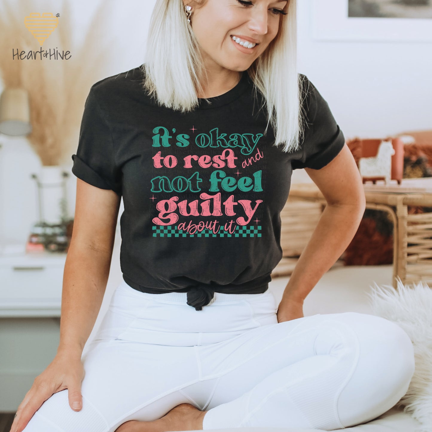 It's Okay to Rest and Not Feel Guilty About It // Unisex Tee // 4 COLORS