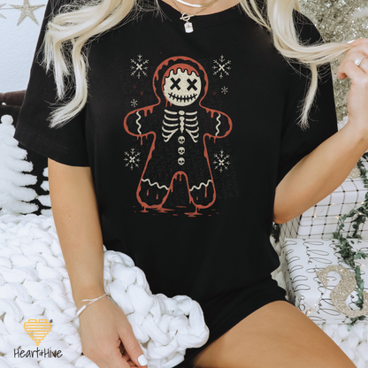 Creepy-Cute Skeleton Gingerbread // BLACK