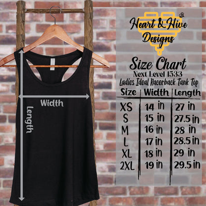 Staying Alive Purely Out of Spite // Ladies Racerback Tank // Black